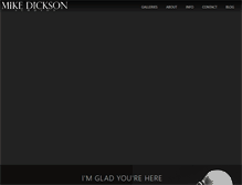 Tablet Screenshot of mikedicksonstudios.com